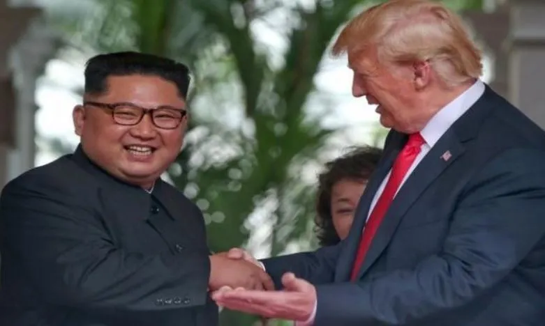 Трамп пошутил, что они с Ким Чен Ыном «влюбились друг в друга»