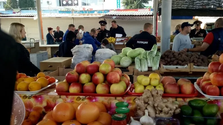 На севастопольском рынке пролилась кровь