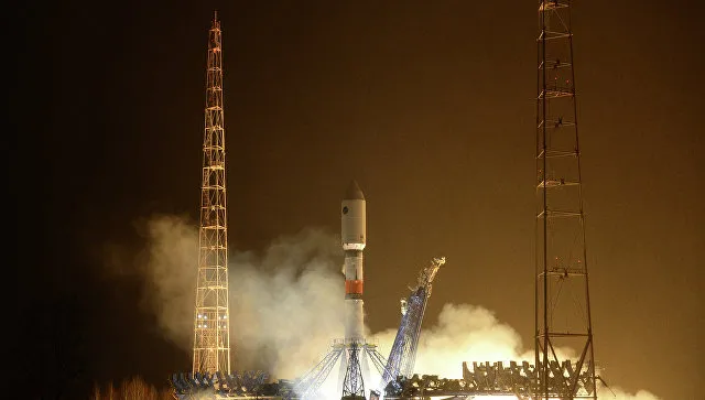 С космодрома Плесецк запустили ракету-носитель "Союз-2.1б"