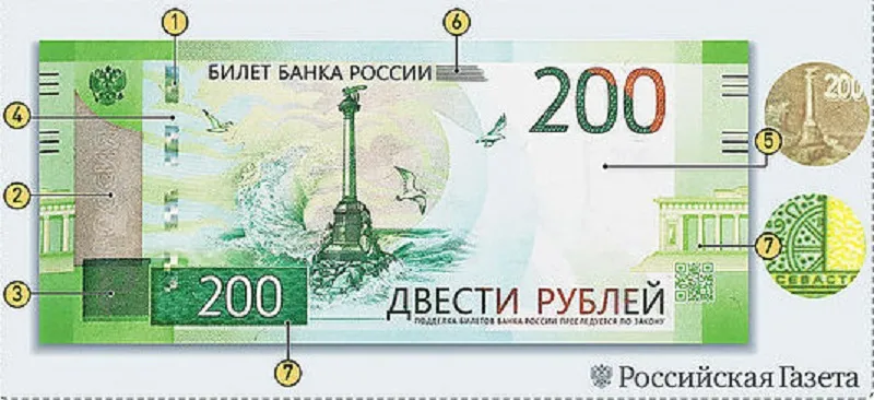 В России стали подделывать купюры с видами Севастополя