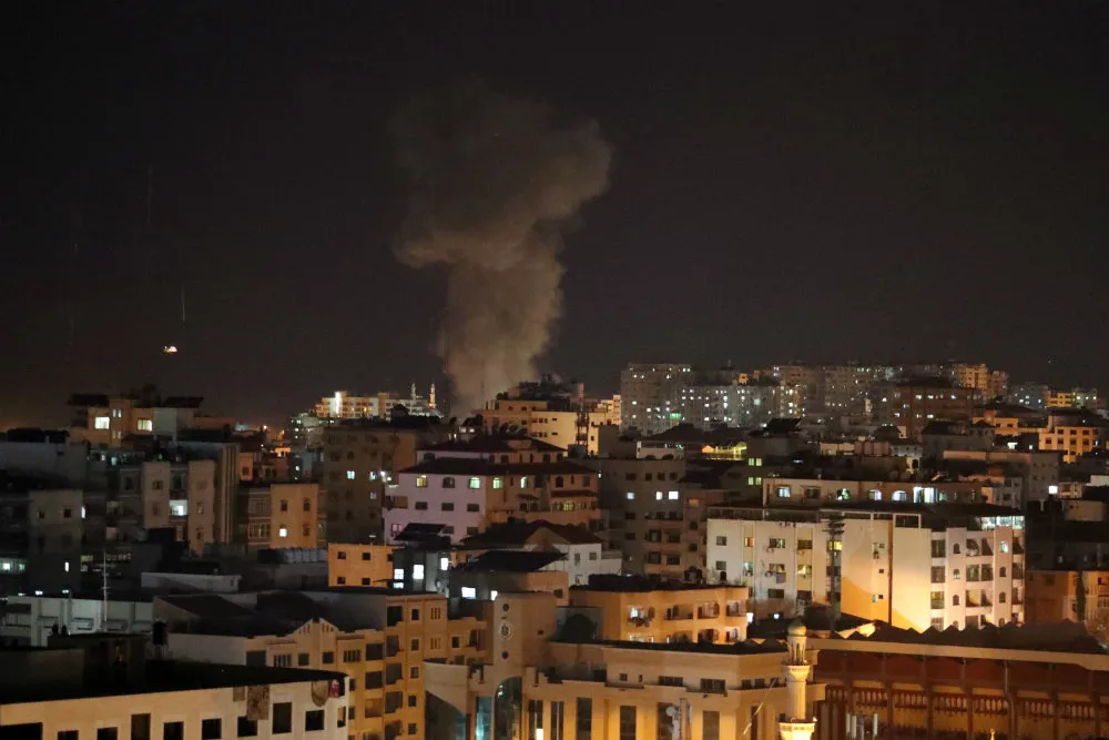 В результате палестинских ударов по Израилю пострадали 53 человека