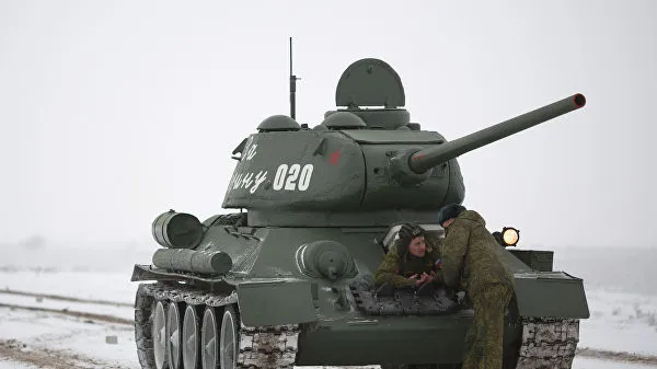В Россию из Лаоса привезли тридцать танков Т-34