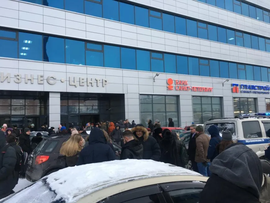 В Санкт-Петербурге в третий раз «заминировали» бизнес-центр