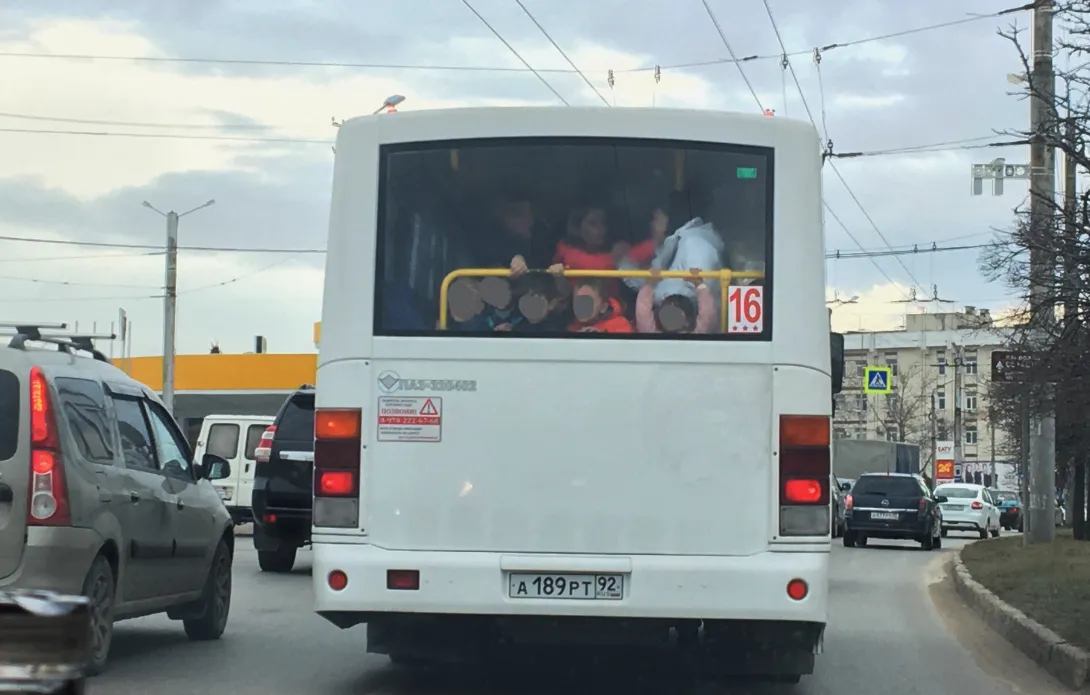 За что штрафуют пассажиров в севастопольских маршрутках 