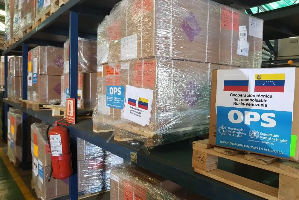 Первая партия гуманитарной помощи из РФ прибыла в Венесуэлу