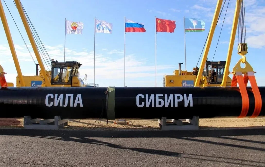 Построено более 99% газопровода «Сила Сибири»