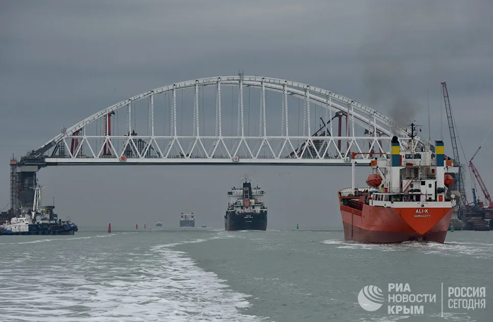 РФ готова показать проход кораблей в Керченском проливе ФРГ и Франции 