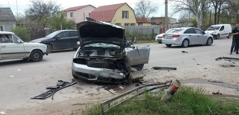 Жуткая авария на автодороге в Крыму попала на видео