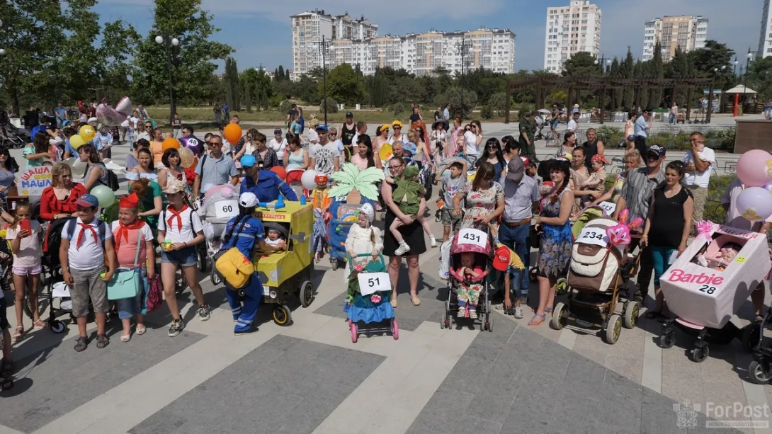 Парад детского транспорта в Севастополе установил рекорд