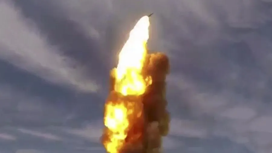 Появилось видео запуска новой противоракеты ВКС России