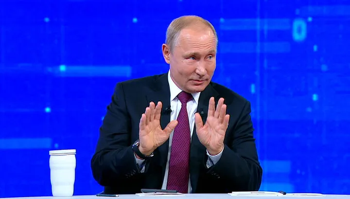 Путин - инопланетянин? Блиц президента в прямом эфире