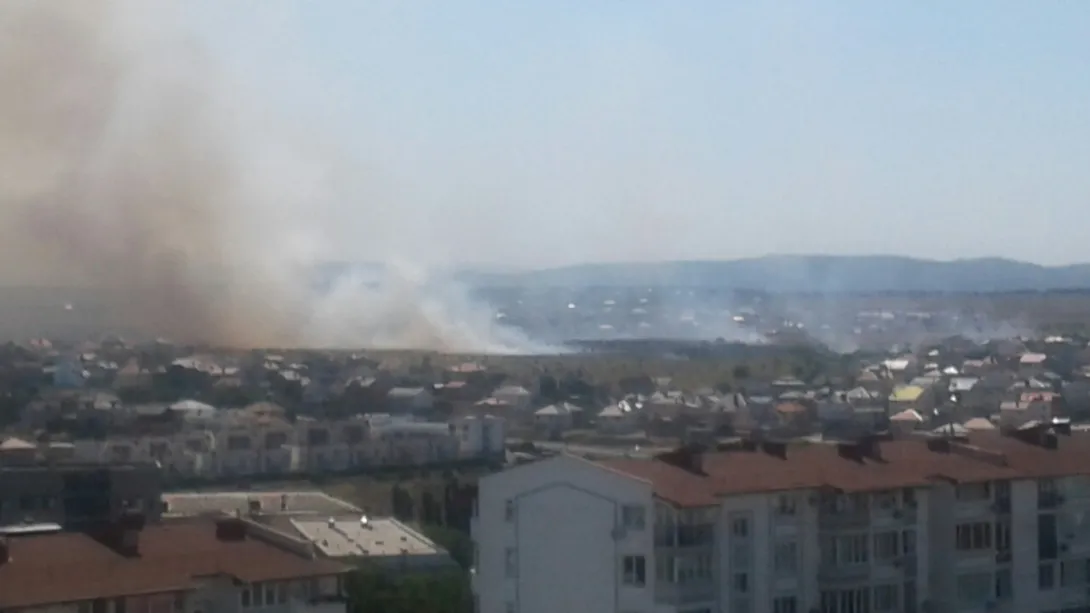 Севастопольский пожар охватил территорию в 12 гектаров