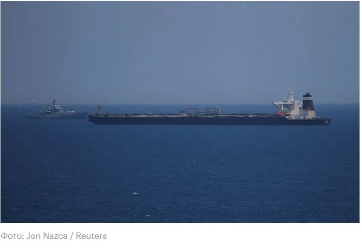 В США заявили о попытке кораблей Ирана остановить британский танкер