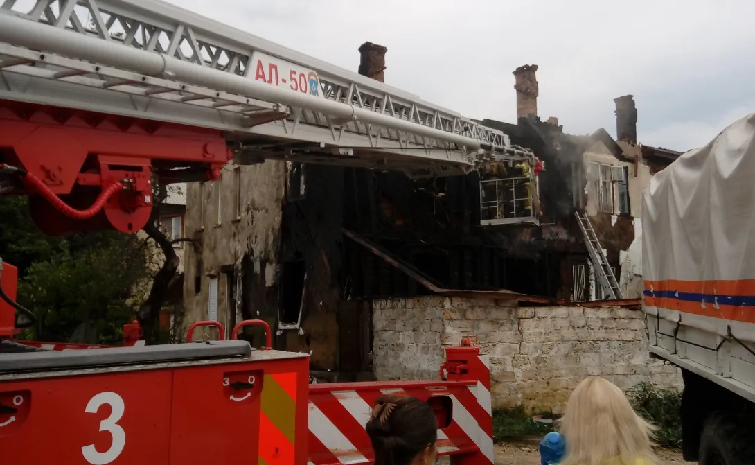 Стало известно число погорельцев после пожара в Севастополе 
