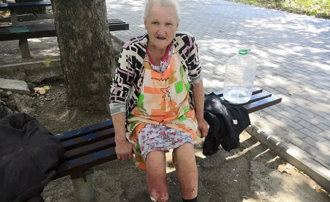 В Севастополе у больницы умерла «плохая» женщина 