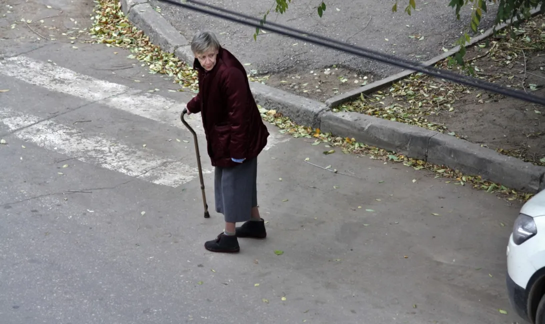 В Севастополе на пешеходном переходе сбили бабушку 