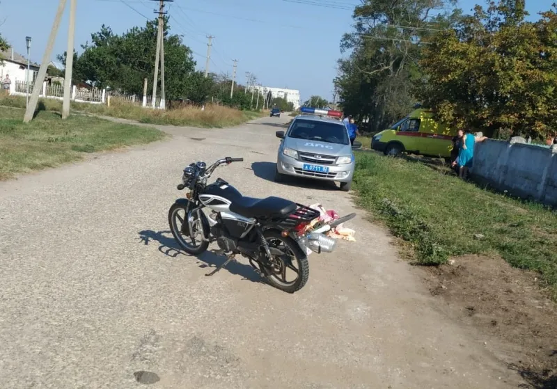 В Крыму подросток на мопеде насмерть сбил велосипедиста