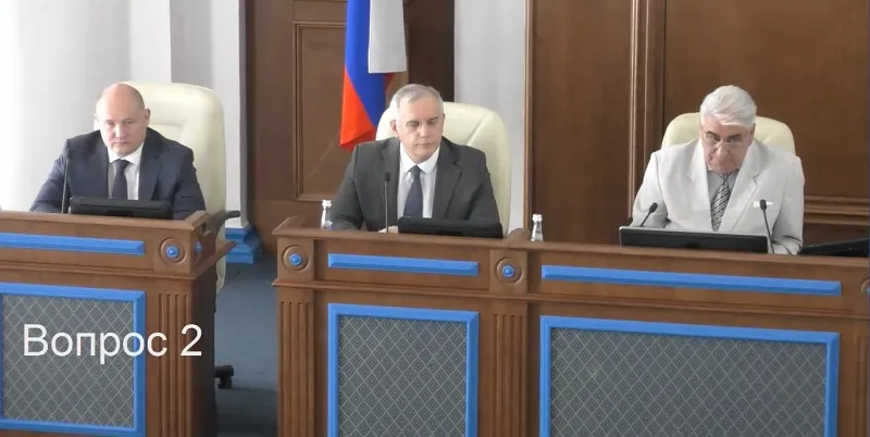 Первое заседание нового заксобрания Севастополя открыл Василий Пархоменко