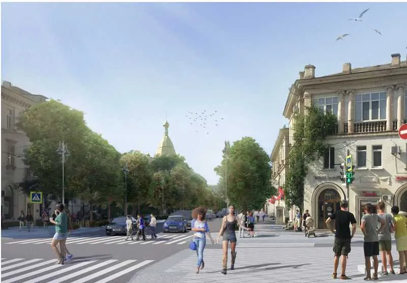 Кто давал советы по озеленению Большой Морской в Севастополе?