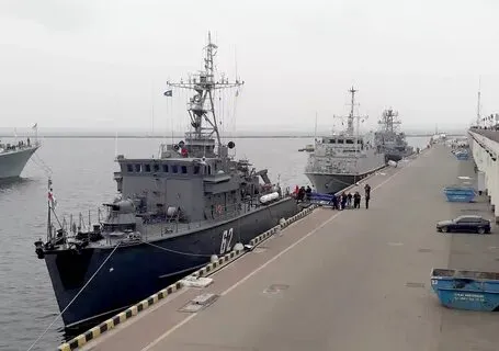 Корабли НАТО прибыли в Одессу