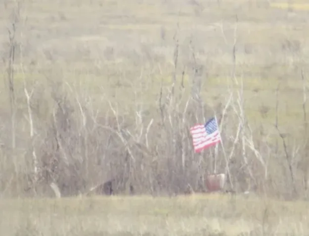 На позициях ВСУ в Донбассе появились флаги США
