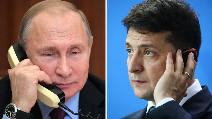 Путин обсудил с Зеленским по телефону передачу кораблей и газовую проблематику