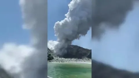 Число жертв извержения вулкана в Новой Зеландии возросло до пяти