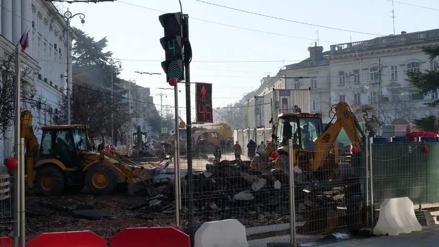 Как проходит реконструкция в центре Севастополя. Фоторепортаж