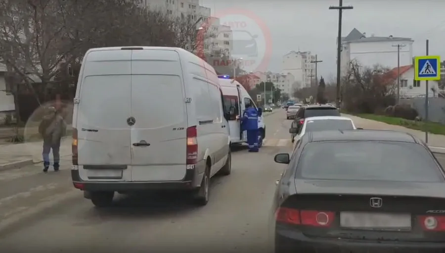 В Севастополе пешеход попал под колёса 