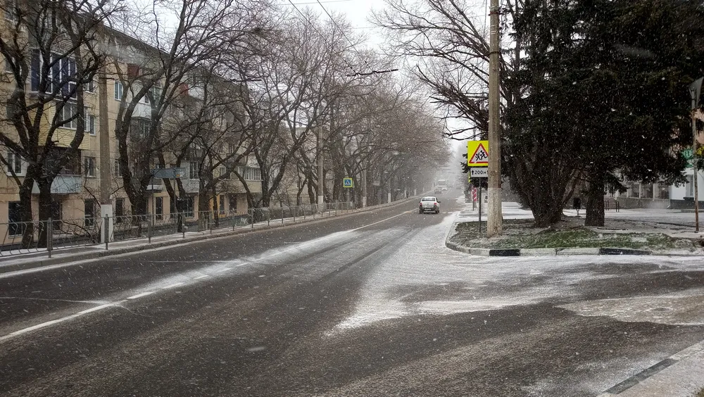 Торжество зимы в Севастополе будет коротким