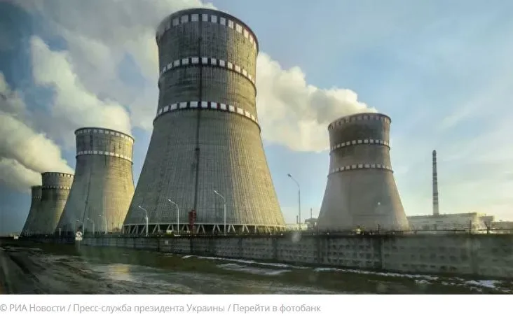 На Украине отключили четвертый энергоблок Ровенской АЭС