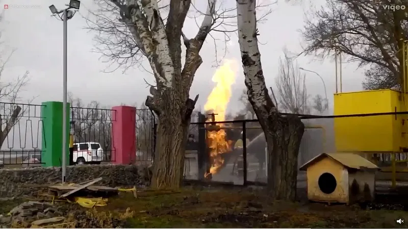 Пожарные спасли от взрыва детский лагерь на западе Крыма