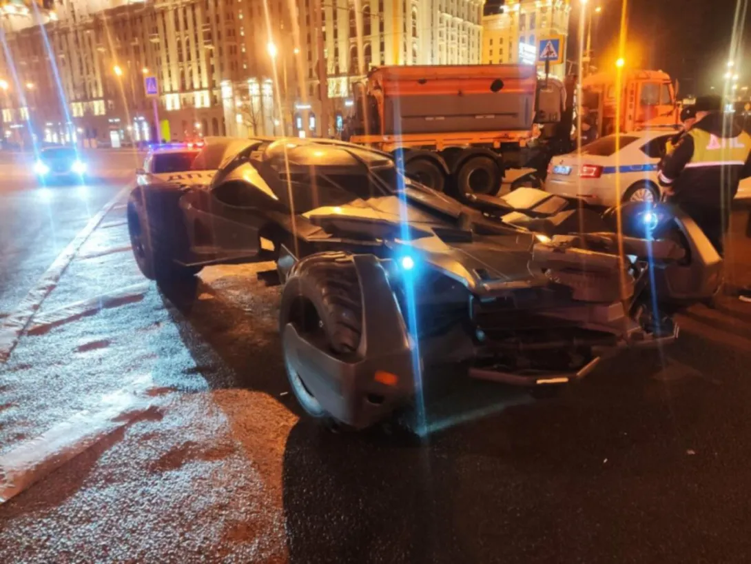 Полиция изъяла у москвича самодельный «бэтмобиль»