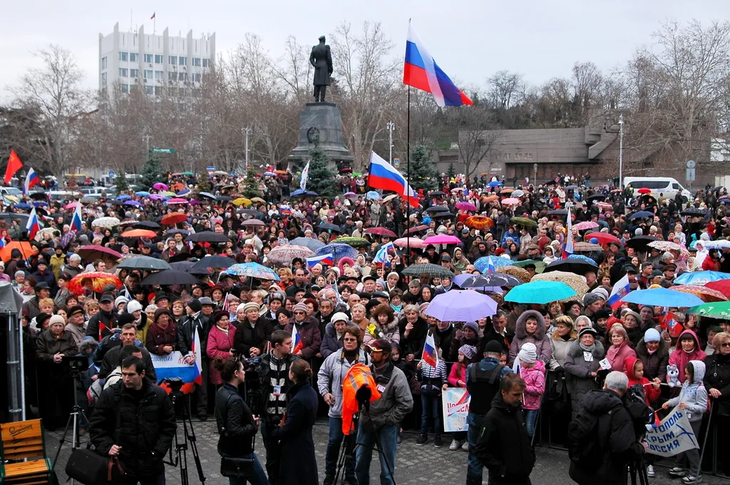 Хроника Русской весны в Севастополе. 8 марта 2014 года