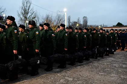 Украина назвала военным преступлением призыв крымчан в российскую армию