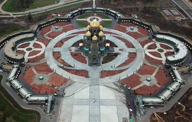 В Подмосковье завершили строительство главного храма Вооруженных сил РФ