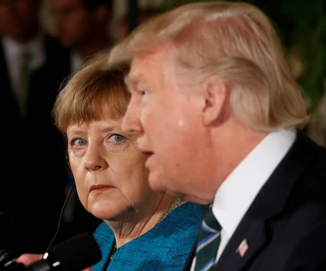 Трамп и Меркель поспорили из-за «Северного потока-2»