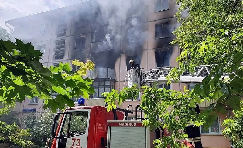 В Москве произошёл взрыв в жилом доме