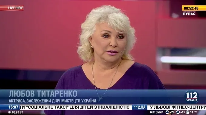 «Лишь когда наступит мир». Известная киевская актриса отказалась говорить на украинском