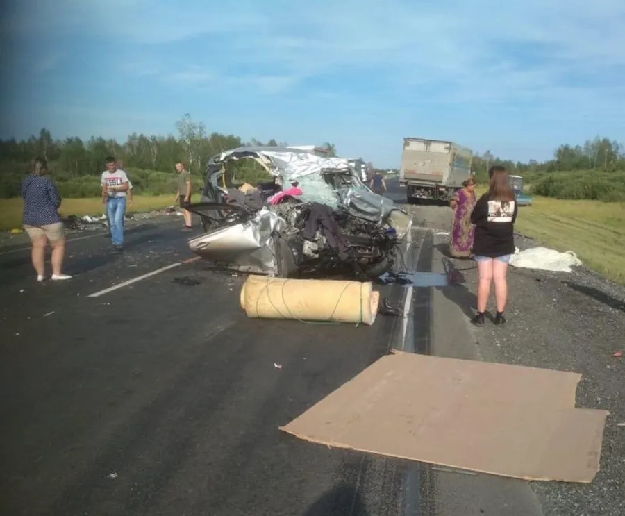 В жуткой аварии погибла отдыхавшая в Крыму семья