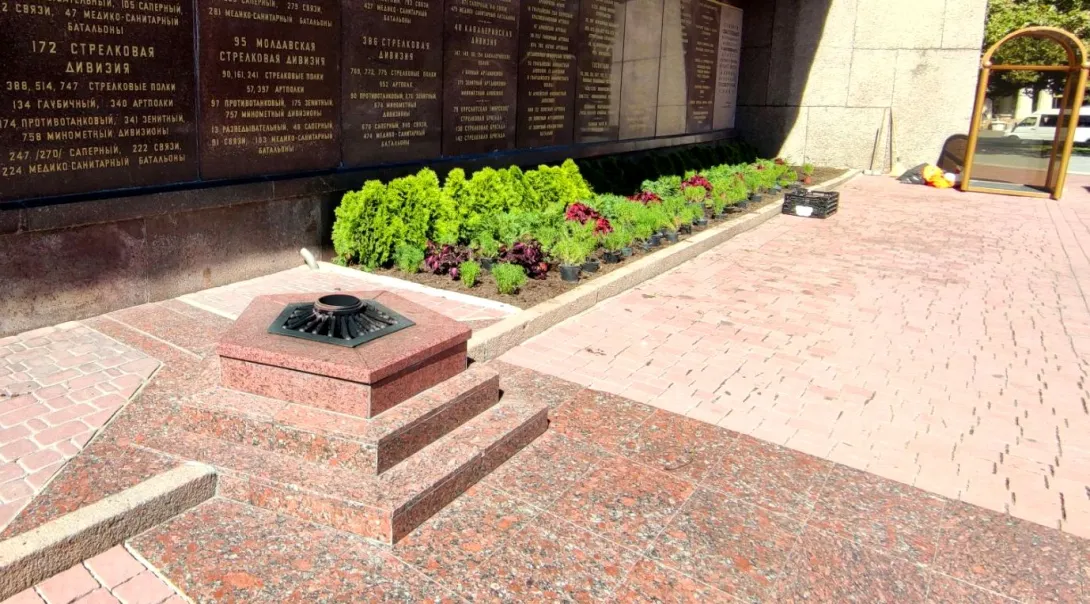 В Севастополе погас Вечный огонь
