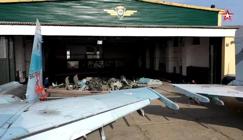 Су-27 потерпел крушение у берегов Крыма из-за взрыва двигателя ракеты