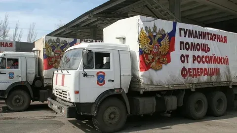 Киев выразил протест из-за доставки Россией гумпомощи в Донбасс