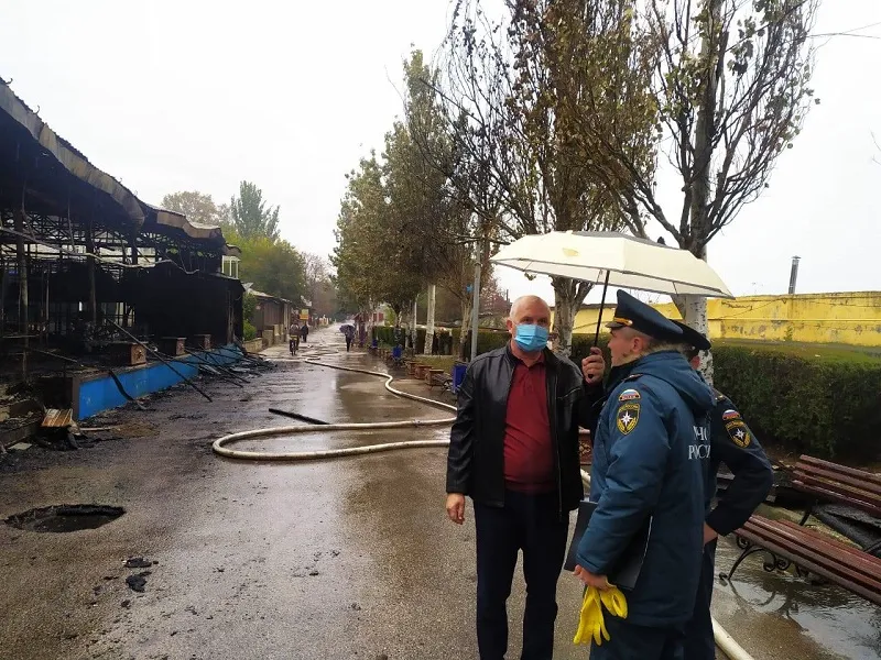 Передел или зачистка набережной: кому выгоден пожар в Феодосии