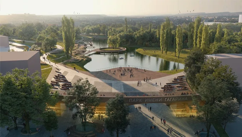 Концепцию развития Гагаринского парка в Симферополе разработают крымчане