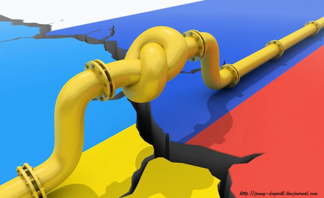 Транзит российского газа в ЕС через Украину за год рухнул