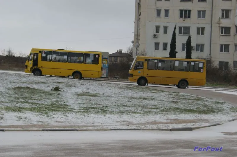 В Севастополе ждут мокрый снег