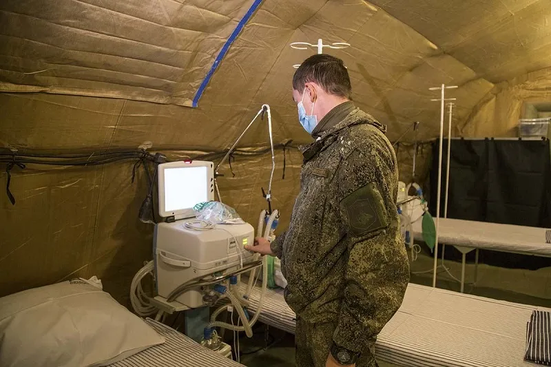Военные свернули ковидные госпитали в Крыму