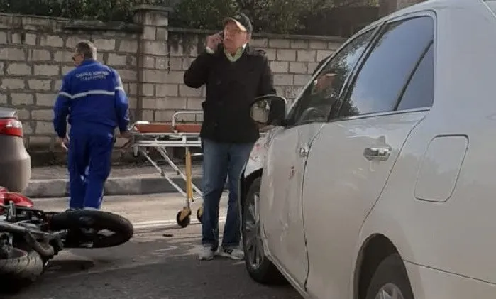 Севастопольский политик оштрафован за ДТП с мотоциклом 