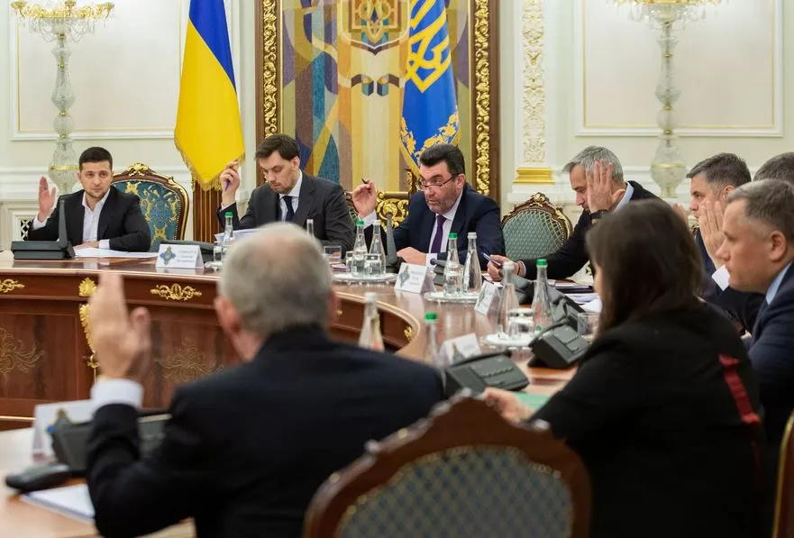 СНБО Украины ввел санкции в отношении еще 10 человек